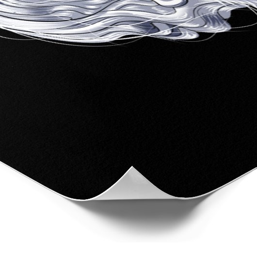 Poster licorne mythique (Coin)