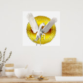 Poster licorne volante (Cuisine)