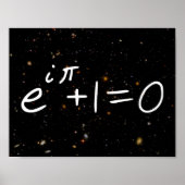 Poster L'identité d'Euler Galaxies de terrain profondes (Devant)