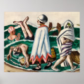 Poster Lido | Max Beckmann | (Devant)