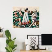 Poster Lido | Max Beckmann | (Bureau à domicile)