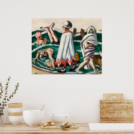 Poster Lido | Max Beckmann | (Cuisine)