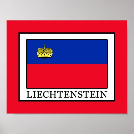 Poster Liechtenstein (Devant)