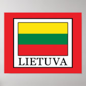 Poster Lietuva (Devant)