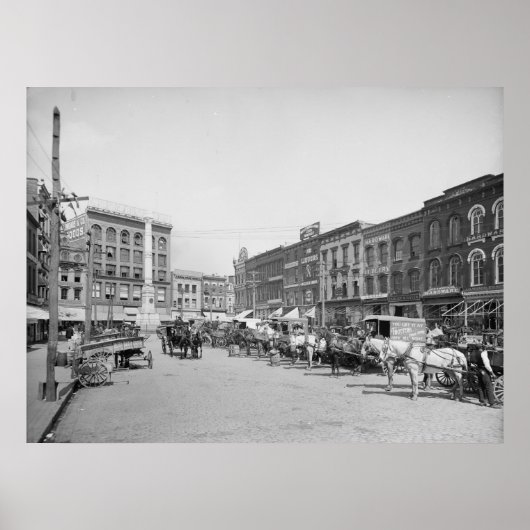 Poster Lieu commercial (Devant)