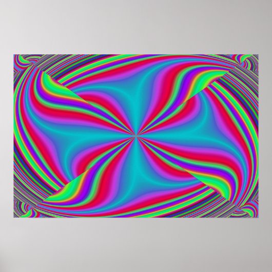 Poster Lieu de démarrage de démarrage abstrait (Devant)