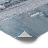 Poster Lieu de réunion glaciale (Coin)