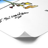 Poster Lieu de travail libre (Coin)