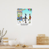 Poster Lieu de travail libre (Cuisine)