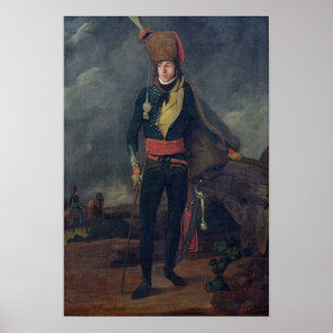 Poster Lieutenant des 8èmes hussards