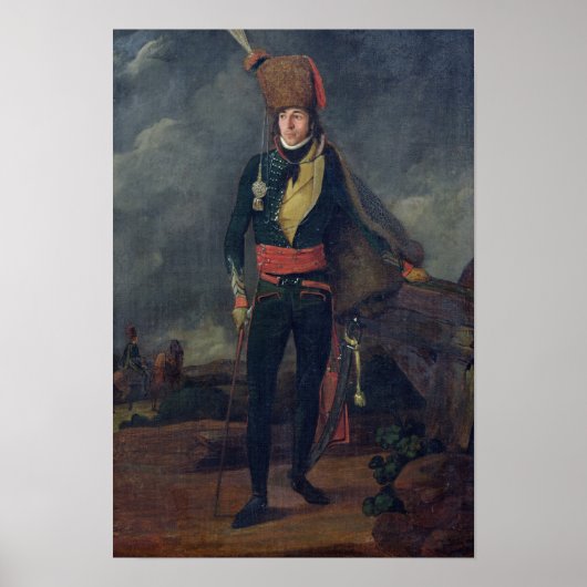 Poster Lieutenant des 8th Hussars (Devant)