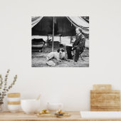 Poster Lieutenant Georger Custer Photographie Virginia (Cuisine)