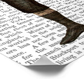 Poster Lièvre de boxe (Coin)