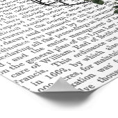 Poster Lièvre de fraise (Coin)