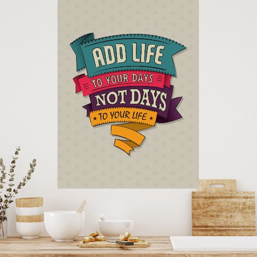 Poster Life (Cuisine)