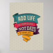 Poster Life (Devant)