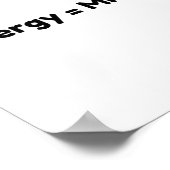 Poster Life equation (Coin)