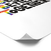 Poster Life Gets Better Together Light Colors Inspiration (Coin)