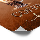 Poster Life Happens Café aide (Coin)