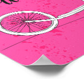 Poster Life Is A Beautiful Ride Pink (Coin)