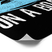 Poster Life Is Better On A Boat - Boating Quote Captain G (Coin)