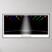 Poster Life is but a dream. (Devant)