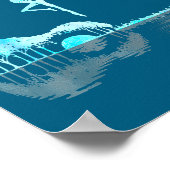 Poster Life Is Short Guitar But Sweet For Certain  (Coin)