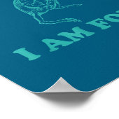 Poster Life Is Soup I Am Fork Funny Frog (Coin)