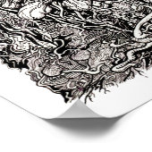 Poster Life Without Skin, par Brian Benson (Coin)