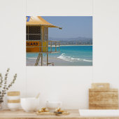 Poster Lifeguard Tower Coolangatta Qld Australie (Cuisine)