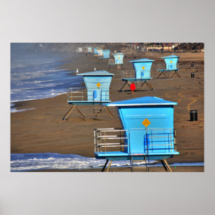 Poster Lifeguard Towers