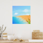 Poster Lifes a Beach (Cuisine)