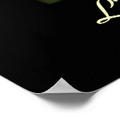 Poster Lifetime Friendship Yellow Rose art imprime Rose (Coin)