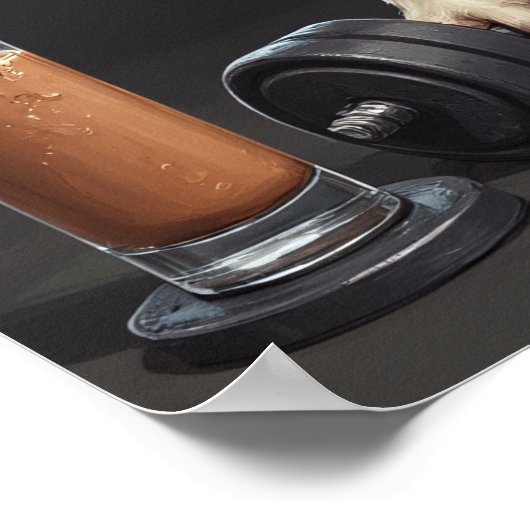 Poster Lift, Fetch, Repeat: Gym Bro Goals (Coin)