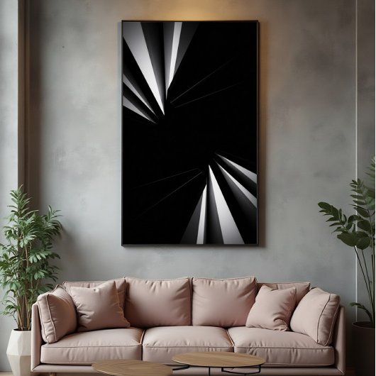 Poster Light Abyss Geometry