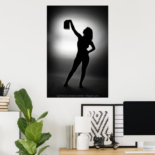 Poster 'Light Box' par Andrew Gettler (Bureau à domicile)