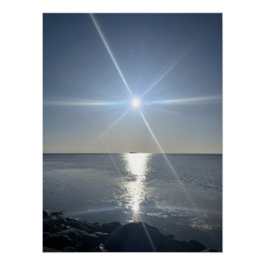 Poster Light Path Across the Sea (Devant)