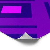 Poster Light Purple layout with lines, rectangle. Shining (Coin)