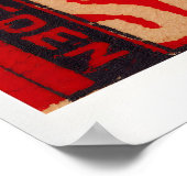 Poster Light Ship - Matchbox Print - Sweden Wall Art (Coin)