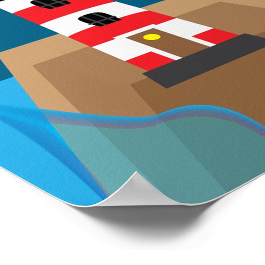 Poster Lighthouse (Coin)