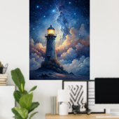Poster Lighthouse (Bureau à domicile)