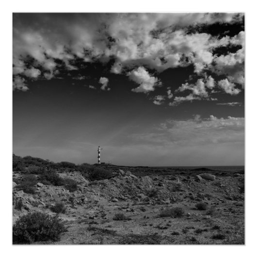 Poster Lighthouse Faro de Abona, Tenerife (Devant)