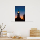 Poster Lighthouse, Robben Island, cap 2 (Cuisine)