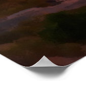 Poster Lighthouse sunrise (Coin)