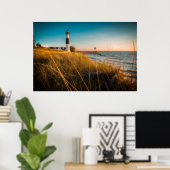 Poster Lighthouses | Big Sable Lighthouse Ludington (Bureau à domicile)