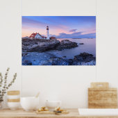 Poster Lighthouses | Cape Elizabeth, Maine (Cuisine)