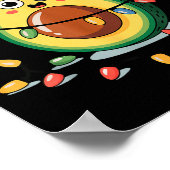 Poster Lighting Avocado Ugly Christmas Sweater Guacamole (Coin)