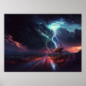 Poster Lightning (Devant)