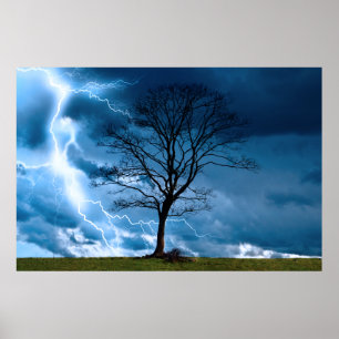 Poster Lightning Strike