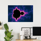 Poster Lightningbrot - Fractal (Bureau à domicile)